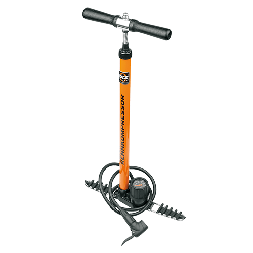 SKS Rennkompressor orange AV/SV mit Multi Valve-Anschluss