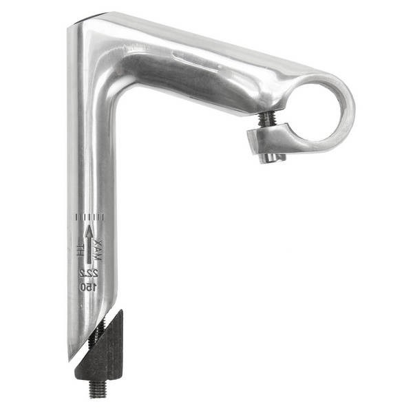 CNC Race Steckvorbau 1" 25,4/100mm silber