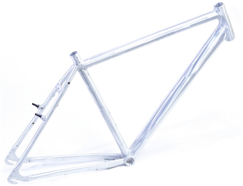 28" CNC Tour One Nexus/SS Rahmen 58.5 cm raw silber