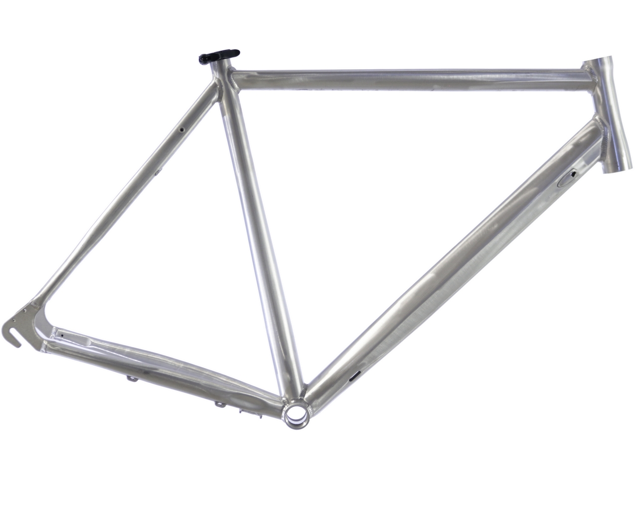 28" CNC Tour One Nexus/SS Rahmen 61 cm raw silber