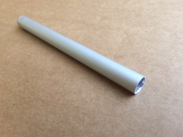 CNC Adapterachse HR 12mm auf 10mm silber