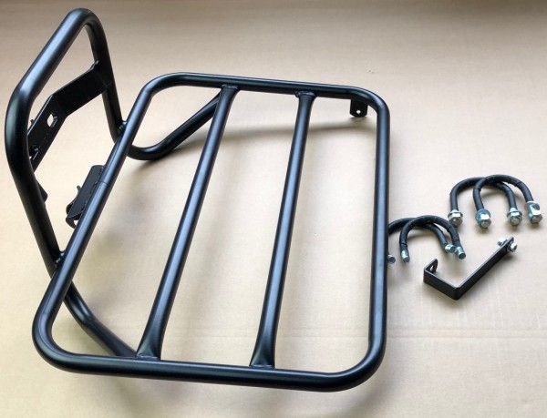Steco Vorderradgepäckträger zur Steuerrohrmontage schwarz