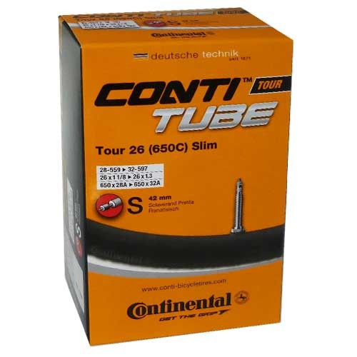 Continental Tour Slim 26"/27,5" (650) Schlauch 28-32 SV 42mm