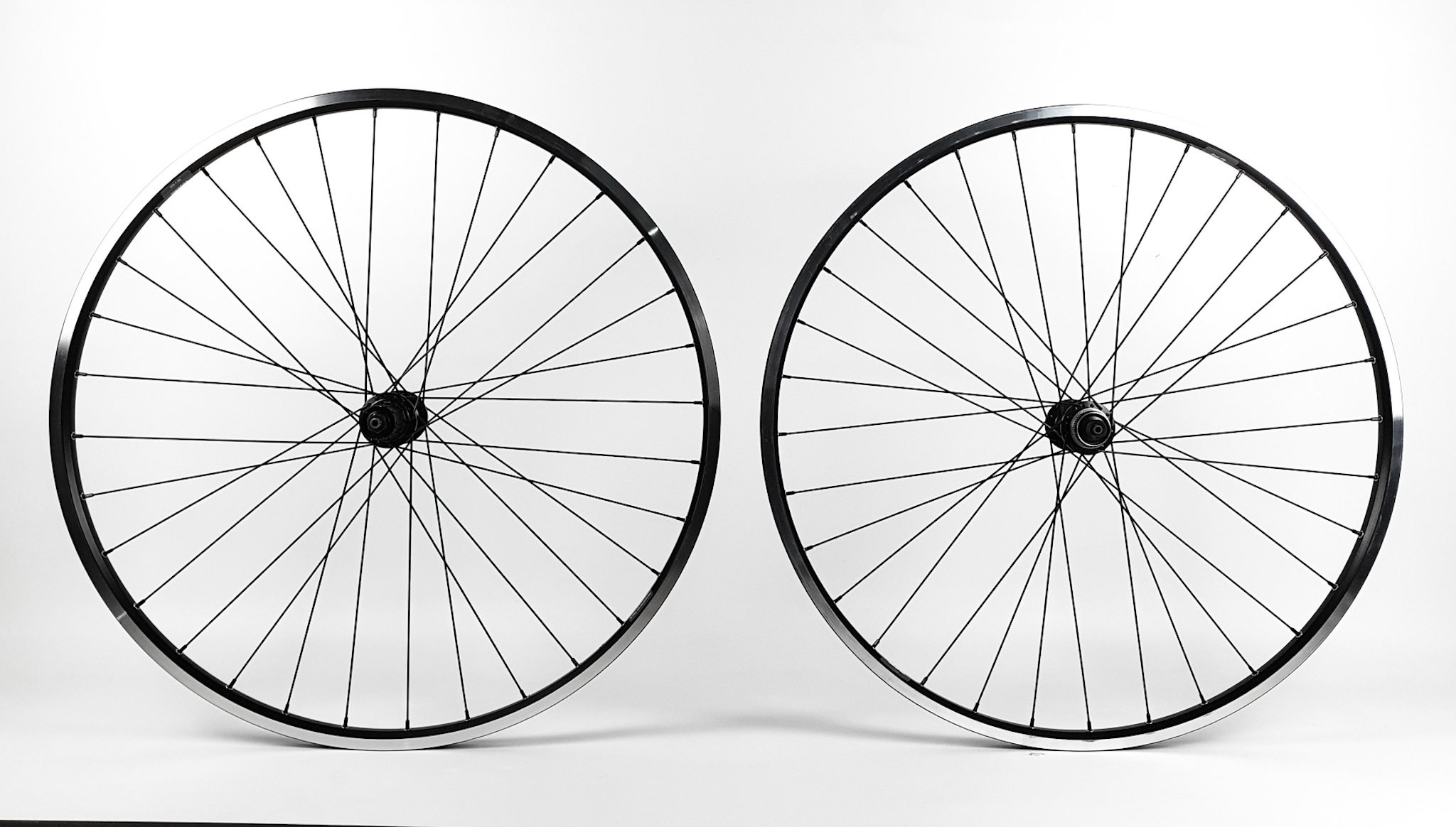 28/29" Laufradsatz Shimano Deore HB/FH-M6000/Ryde Zac 19 V-Brake/Disc schwarz