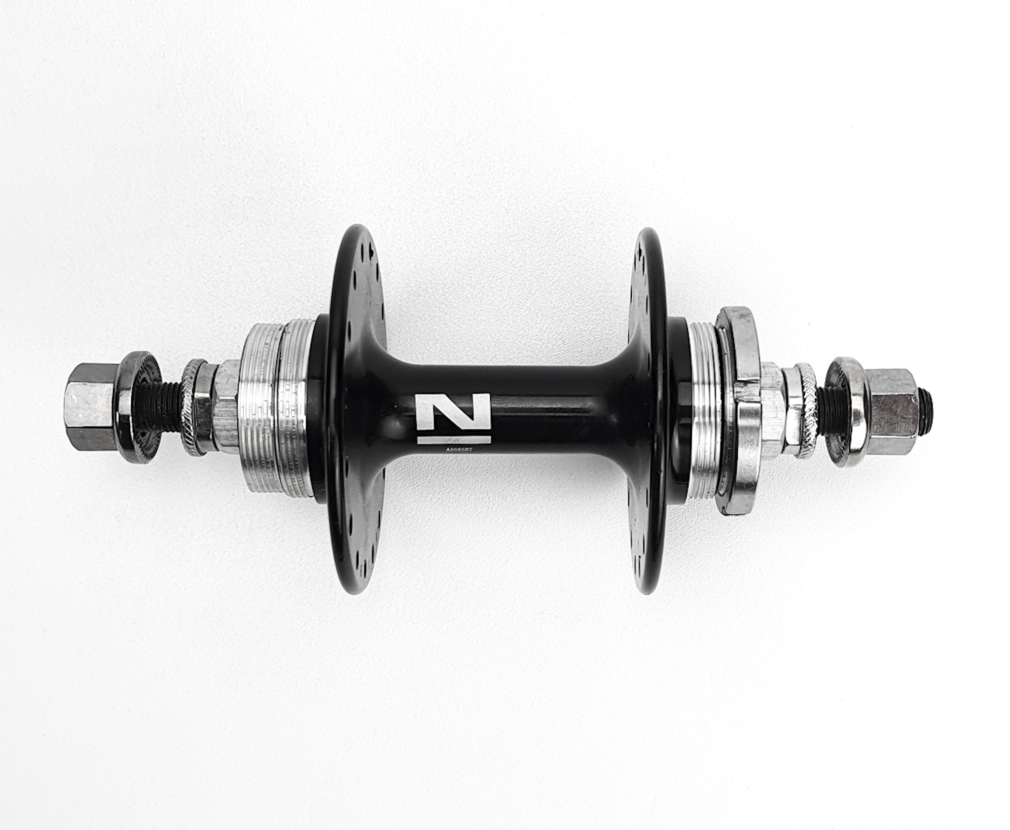 Novatec Bahnhinterradnabe Fix/Fix schwarz 32L