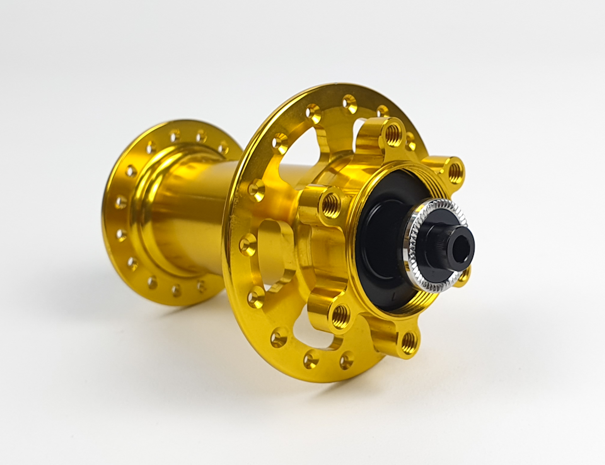 A2Z Vorderradnabe Disc 6-Loch QR 100 mm 32 Loch gold