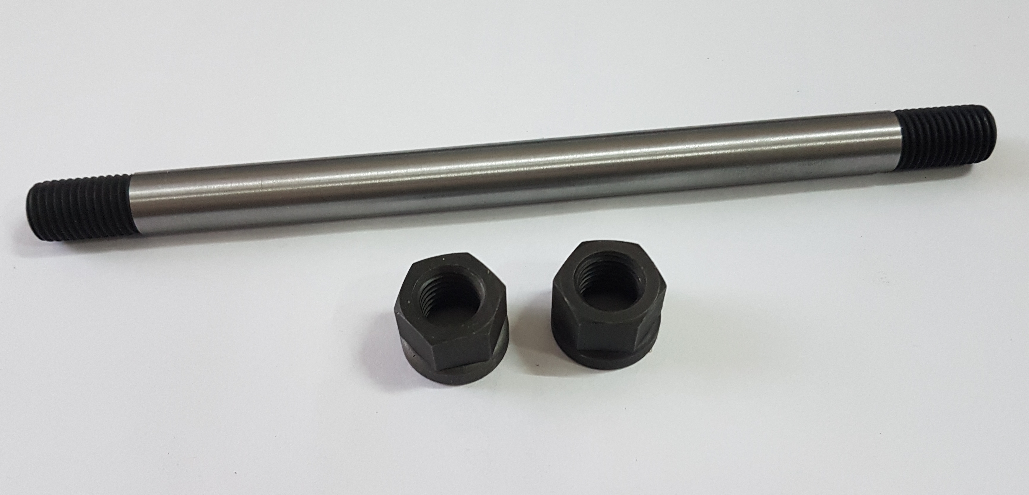 CNC Cr-Mo Steckachse 12mm für 135mm Einbaumaß