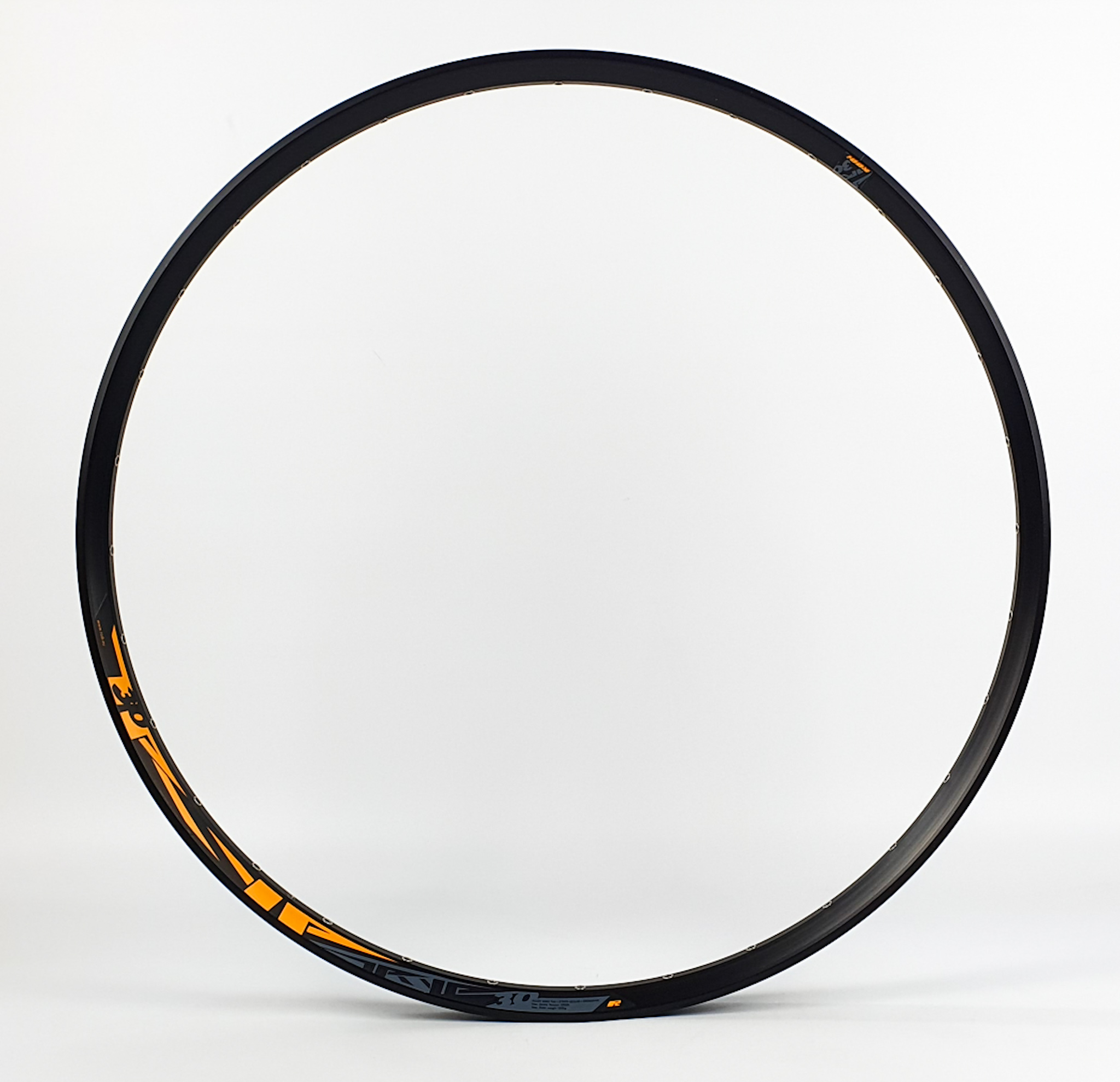 29" Rodi Tryp 30 Disc Felge 32L schwarz Dekor orange