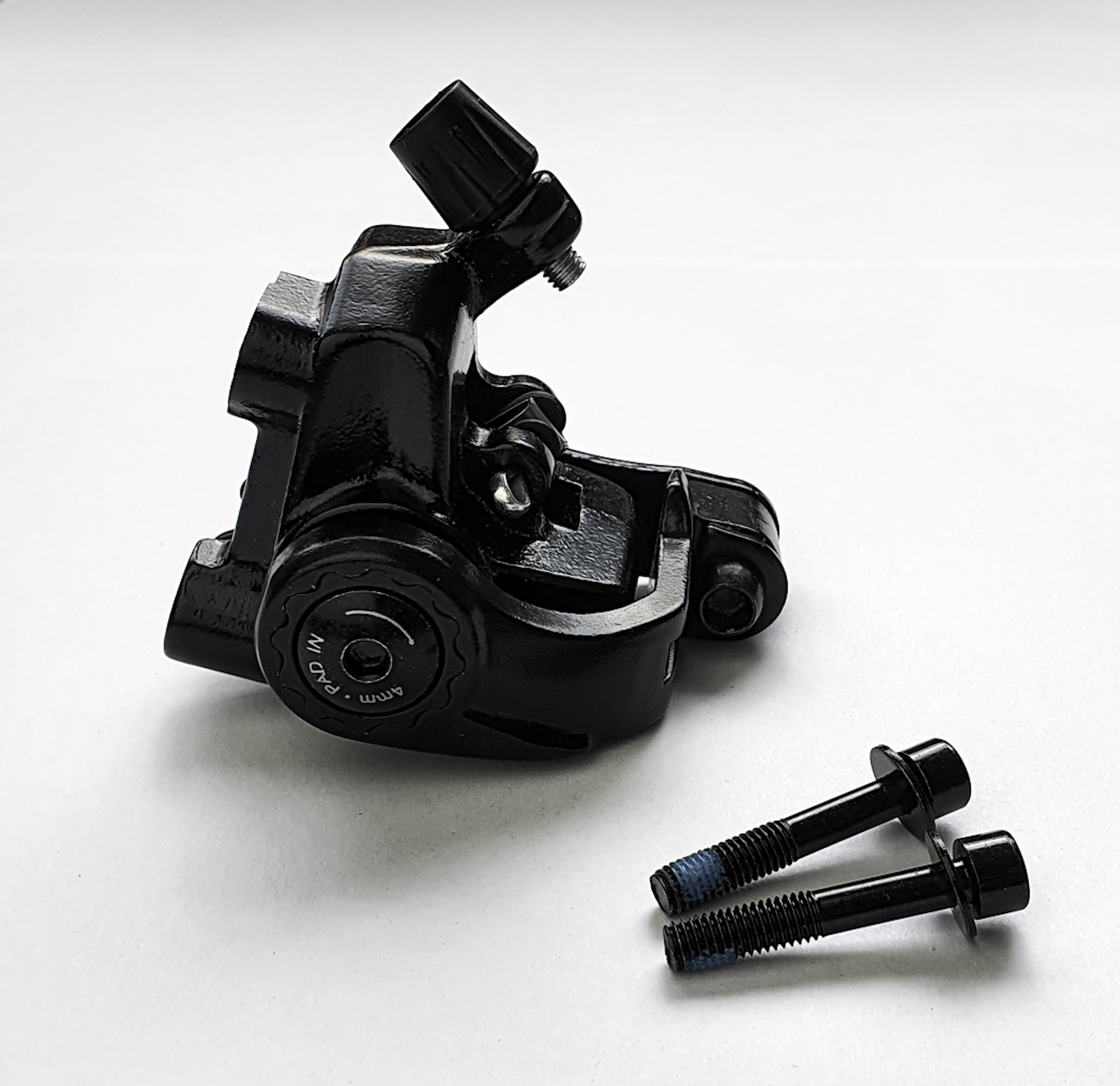 CNC Bremszange Basic Evo Flatmount schwarz