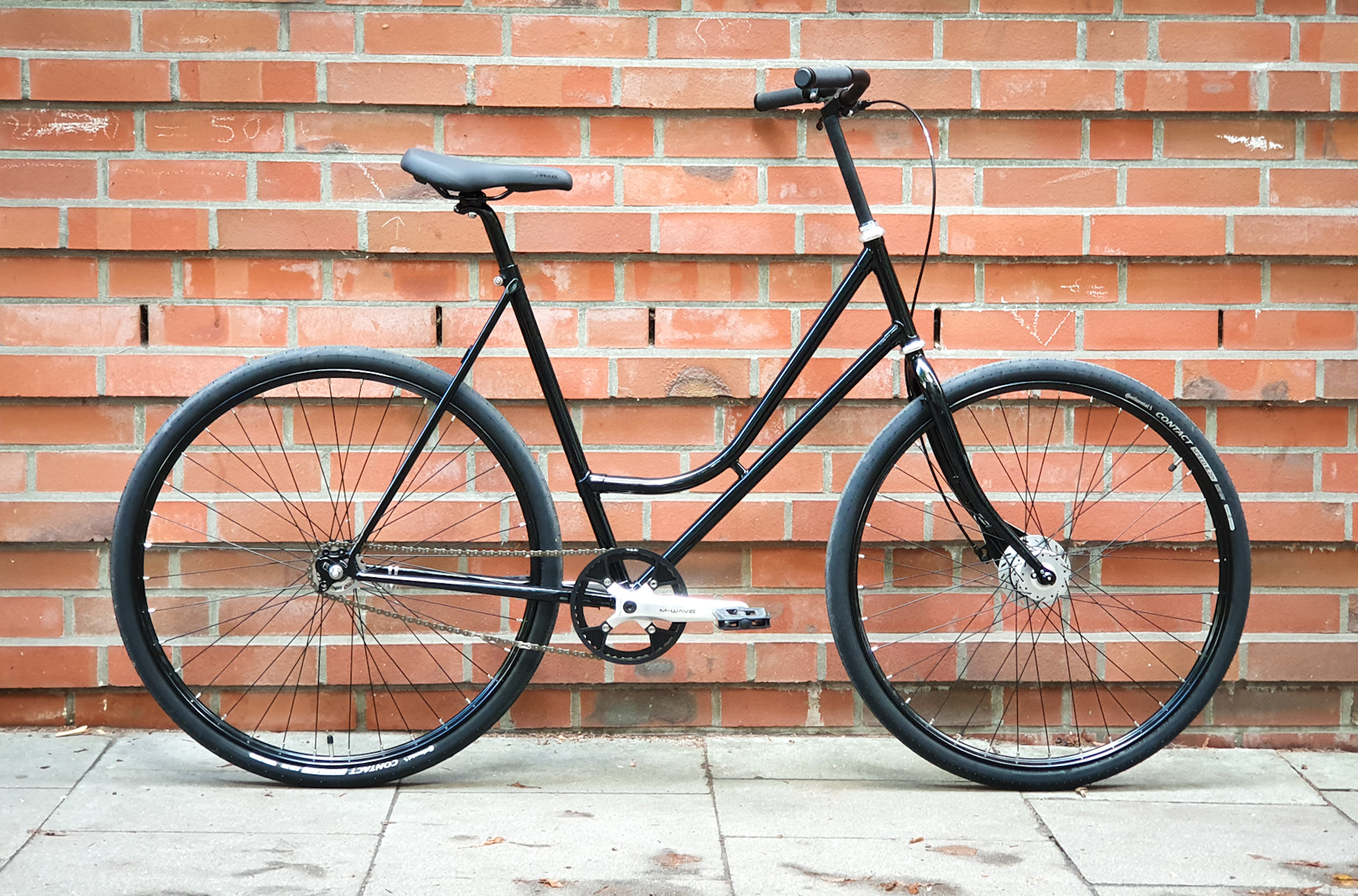 28" CNC Fahrrad Schweizer Bogen 57cm Rücktritt Singlespeed