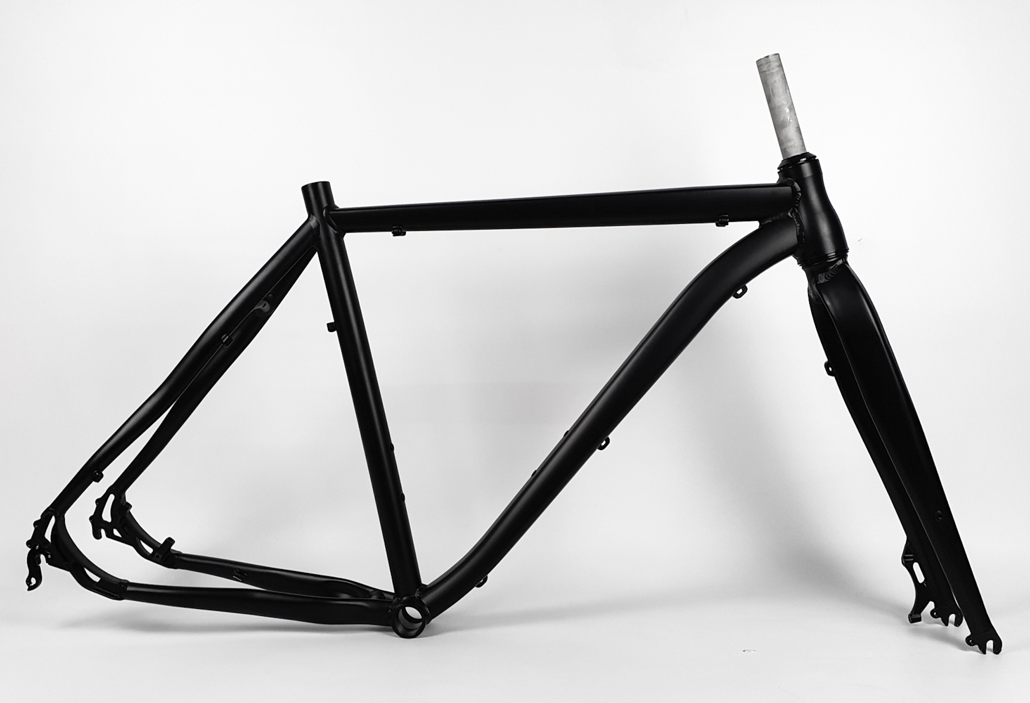 CNC MTB-275 Rahmen/Gabel/STS Set schwarz 21.5"