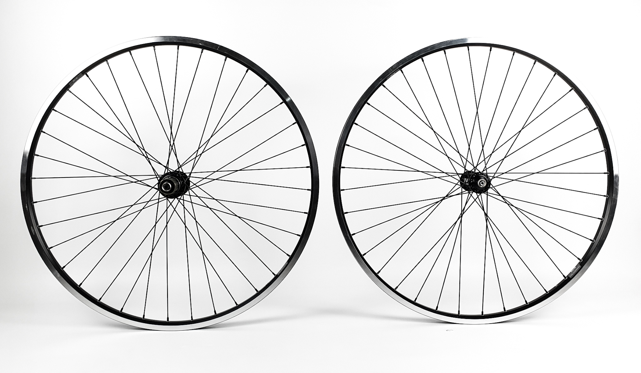 28" Novatec Light/Ryde Zac19 Cross/Trekking Laufradsatz schwarz