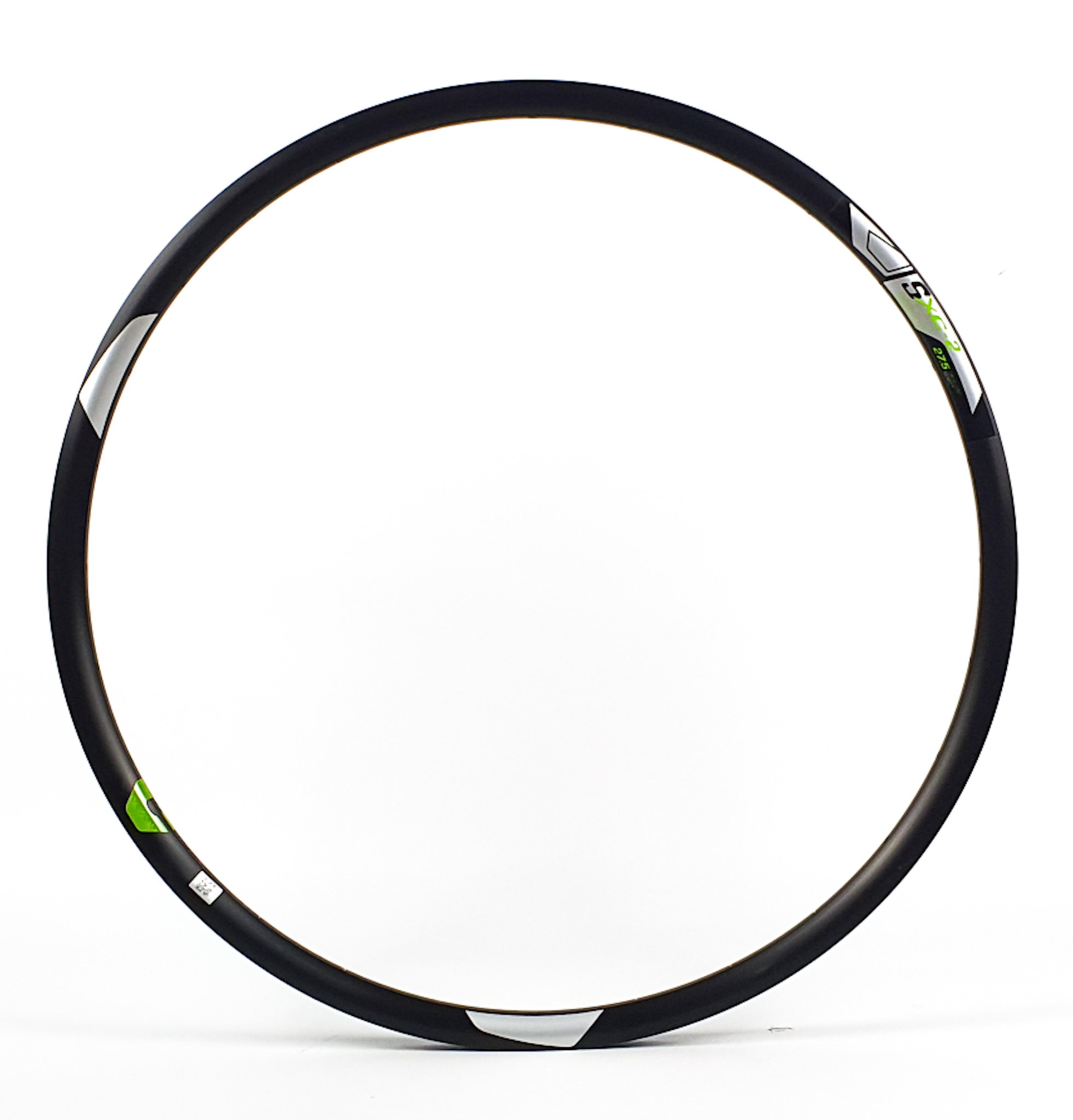 27,5" Giant S-XC Felge Disc 28 Loch schwarz/grün