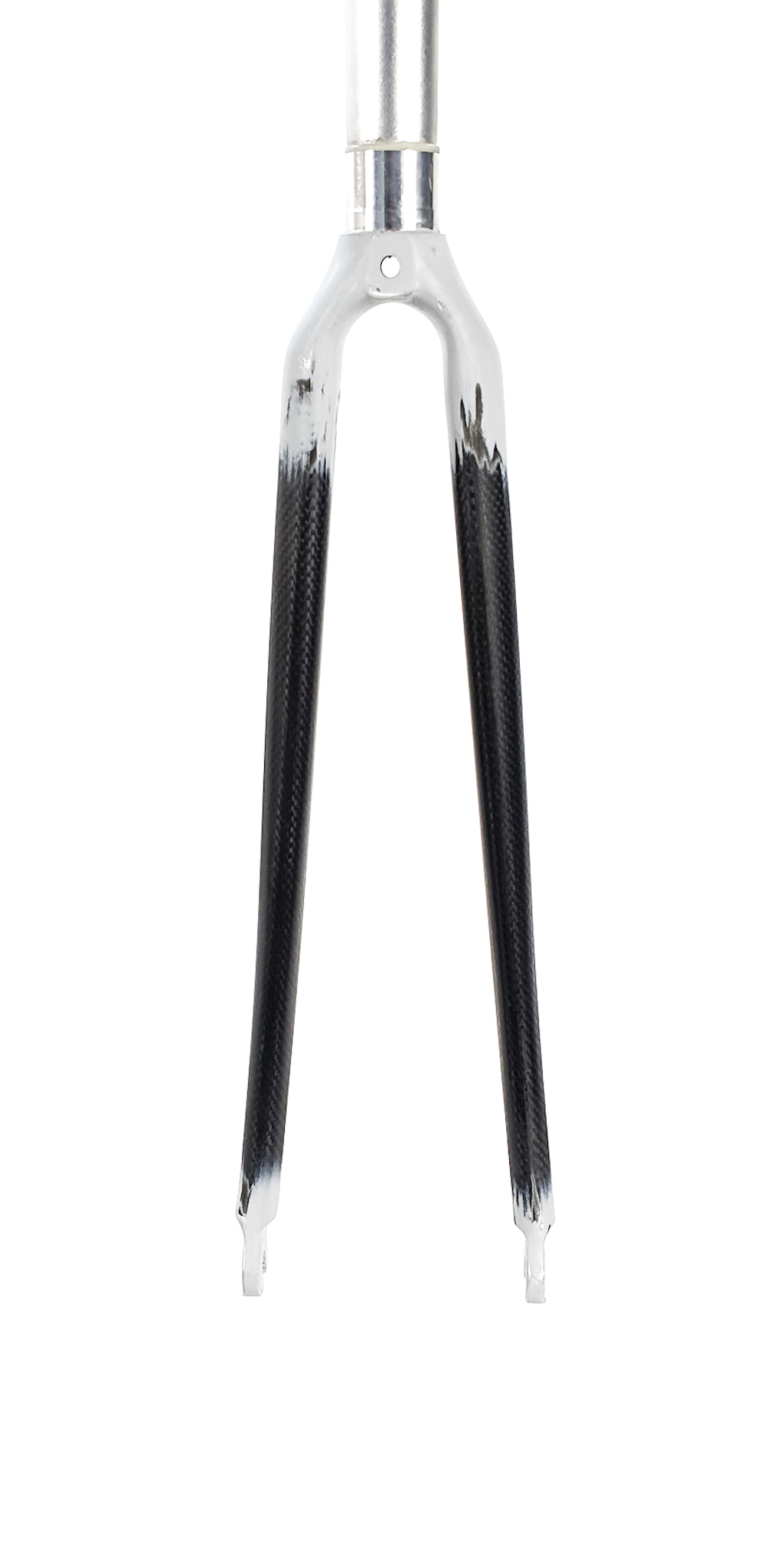 4ZA Rennradgabel Carbon/Aluminium 1 1/8" A-Head roh