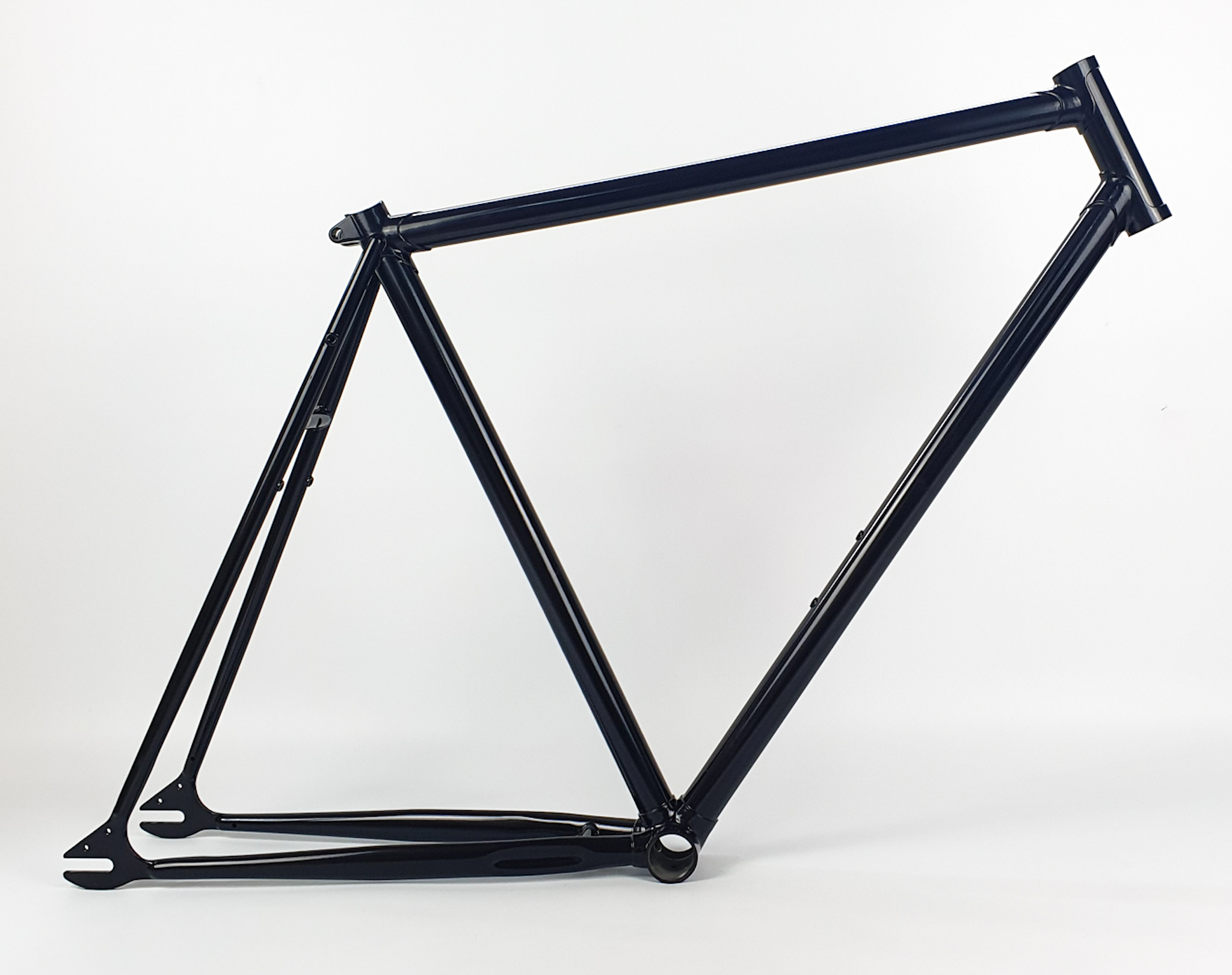 CNC CrMo-Track 1" Rahmen  55cm schwarz