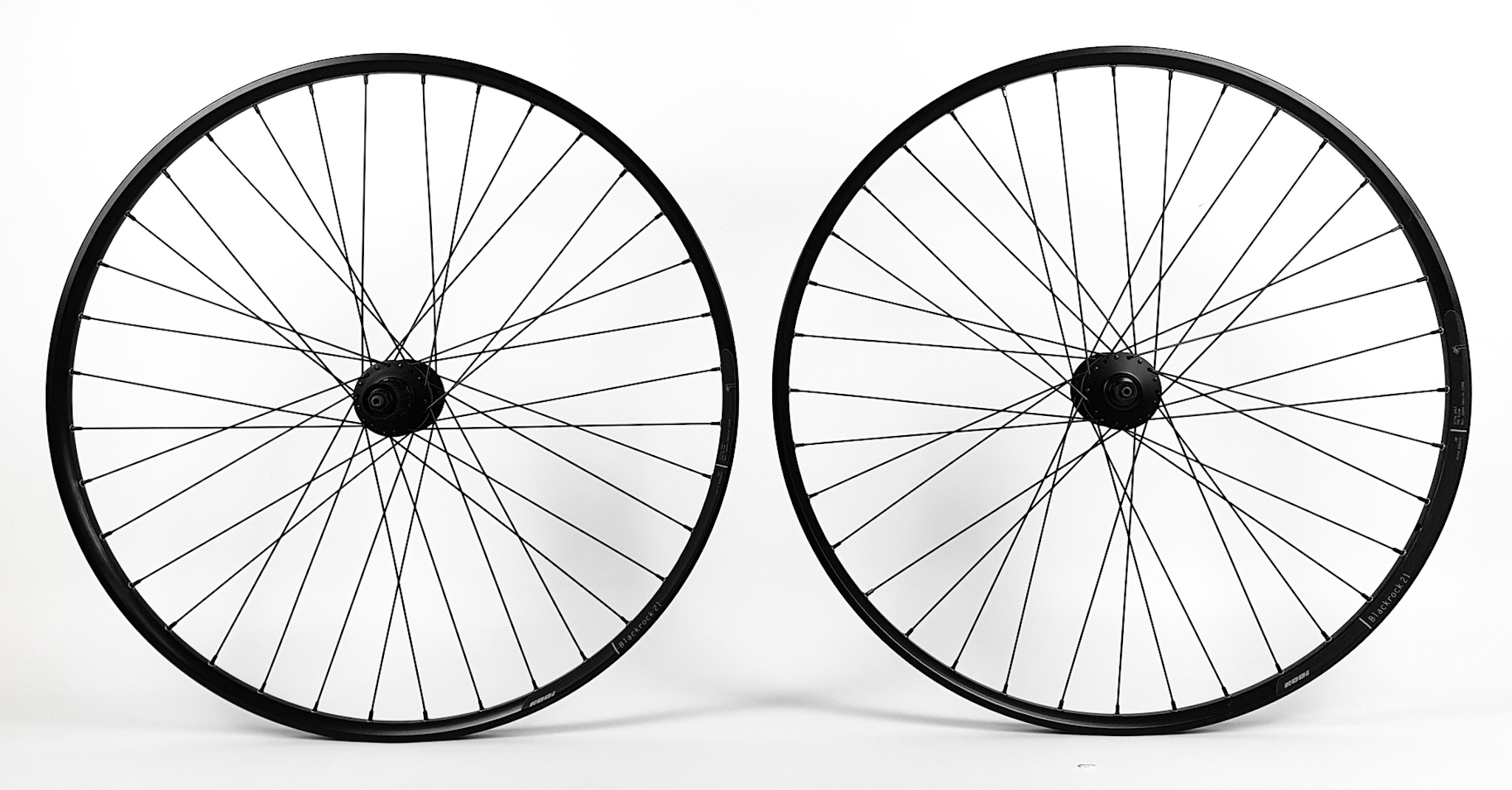 28/29" Laufradsatz Shimano Deore HB/FH-M525-A / Rodi Blackrock 21 Disc schwarz