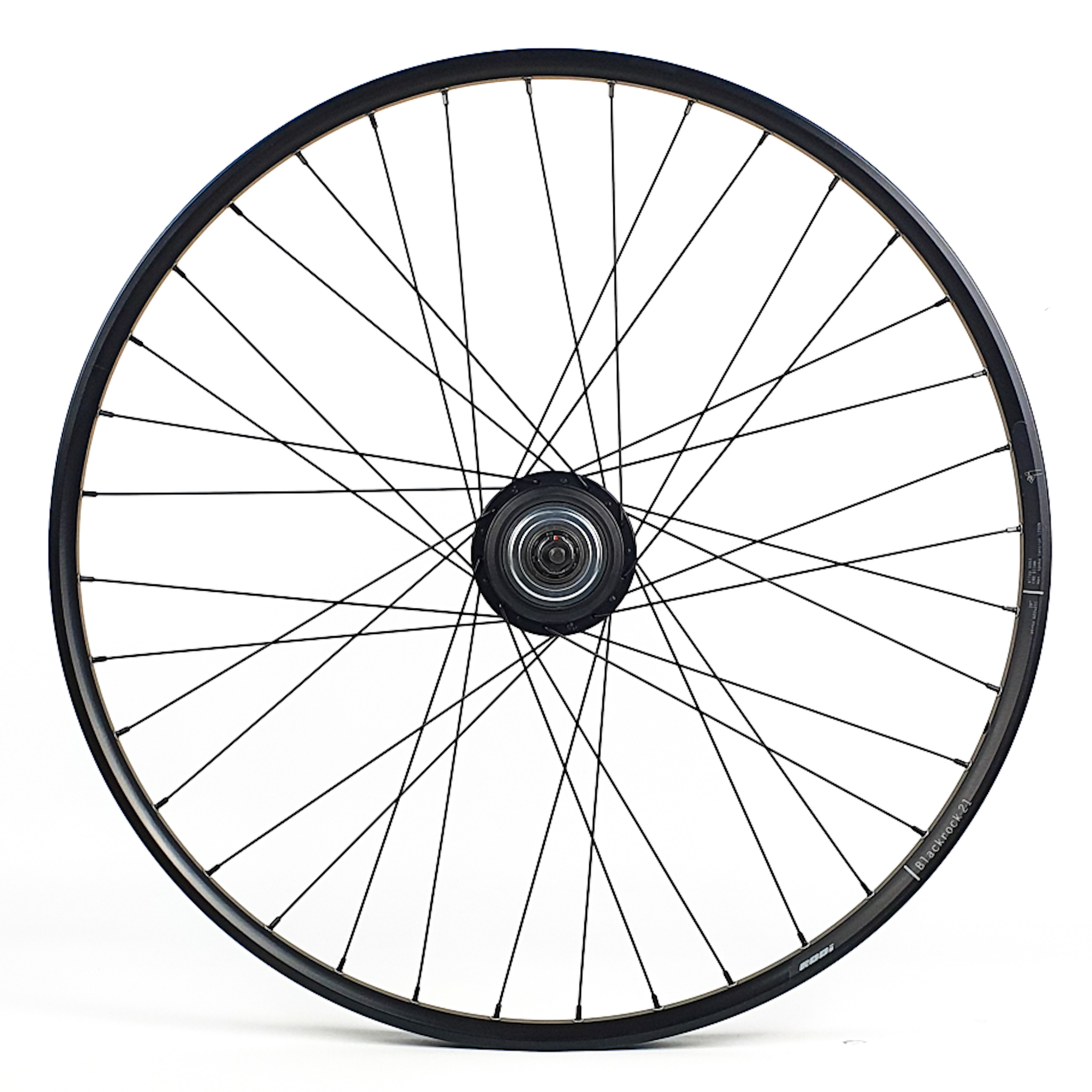 28" Hinterrad 8-Gang Nexus SG-C6001-8D Centerlock / Rodi Blackrock 21 schwarz