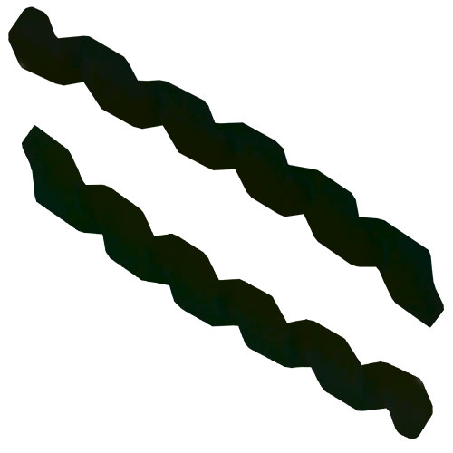 CNC Spirale Gummi für Außenhülle (2er Set)