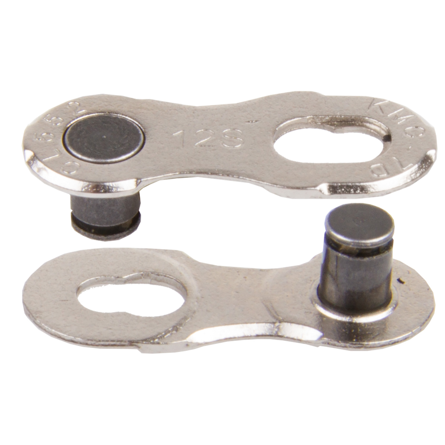 KMC 12-fach Kettenschloss Missing Link für KMC/Shimano/Sram/Campagnolo EPT silber