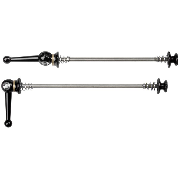 M-Wave Pro Titanschnellspannerset MTB/Road schwarz 52g