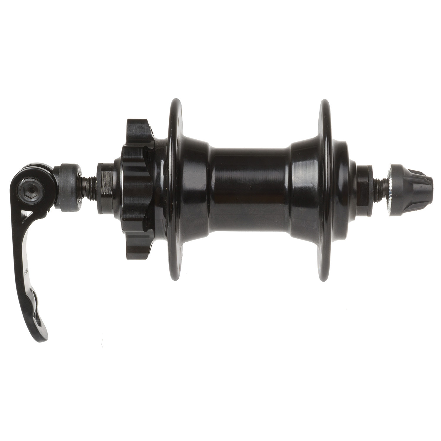 CNC sealed Disc Vorderradnabe 32L schwarz inkl. QR