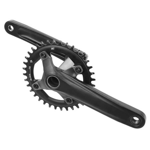 CNC 1x11/12 Kurbel 175mm 32Z schwarz inkl. Innenlager