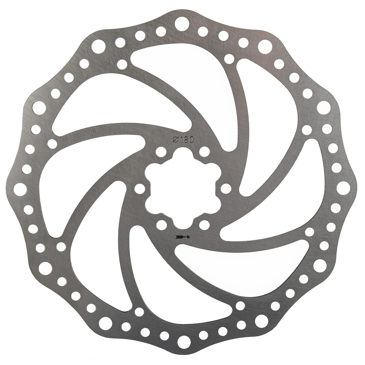 CNC Wave Bremsscheibe 180mm 6-Loch