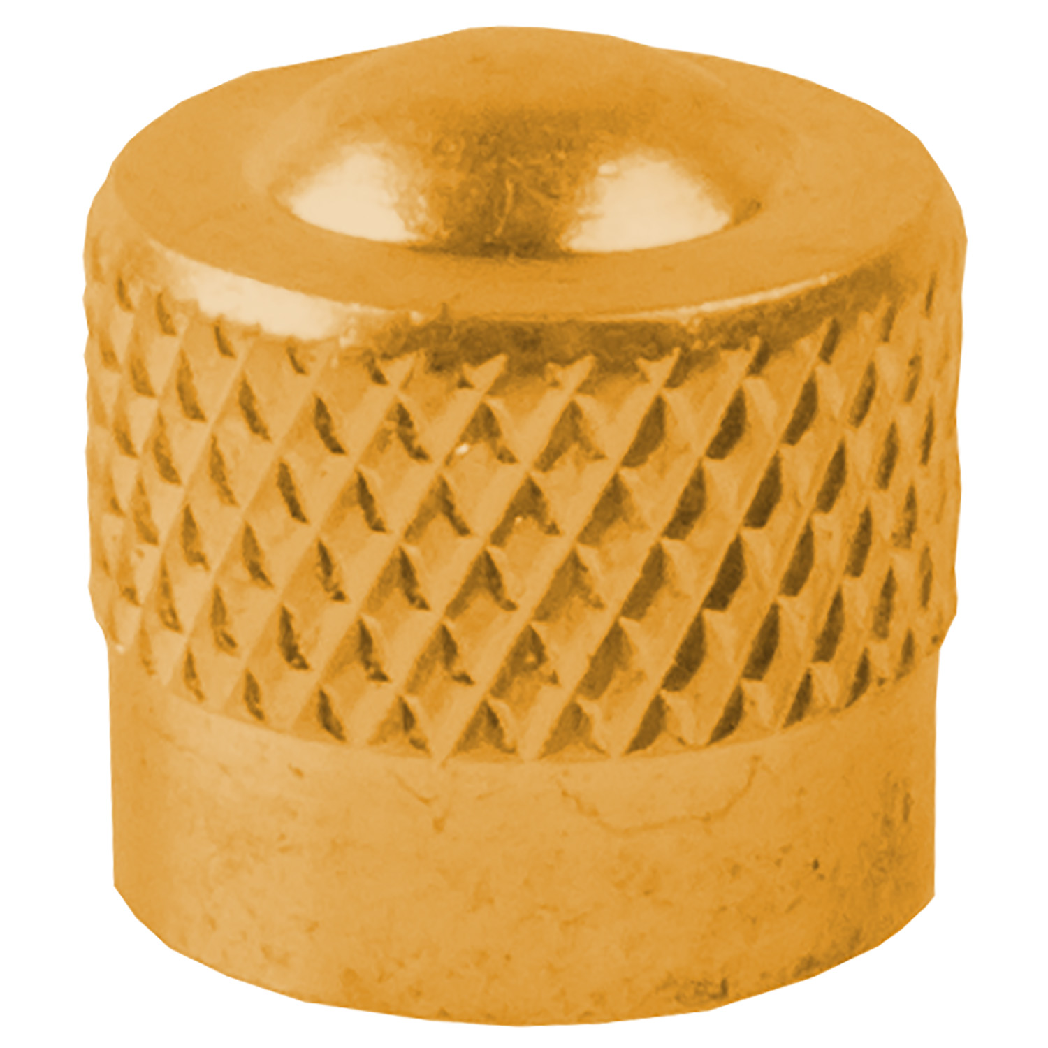 CNC Metall Ventilkappe AV gold