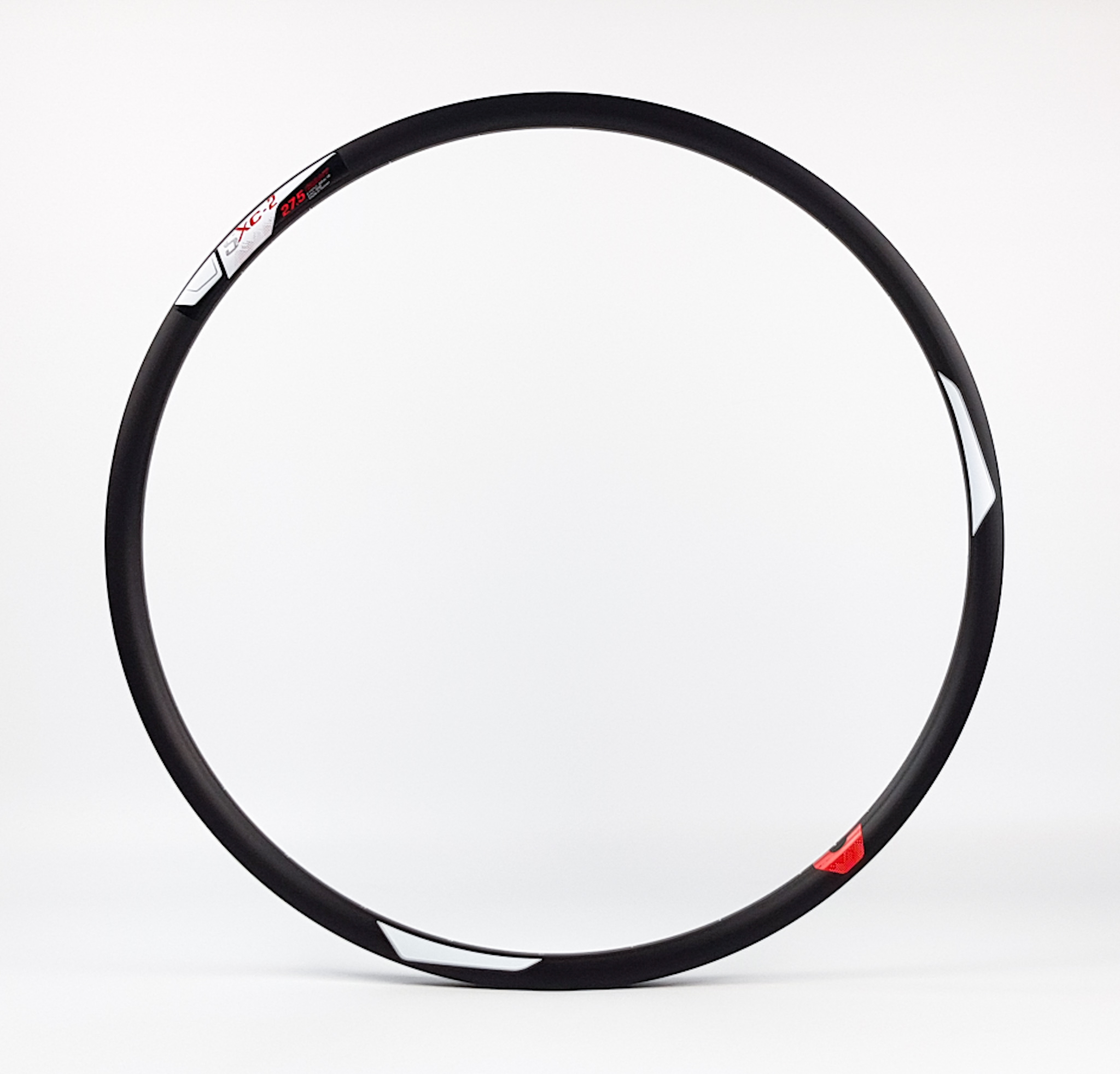 27,5" Giant S-XC Felge Disc 28 Loch schwarz/weiss