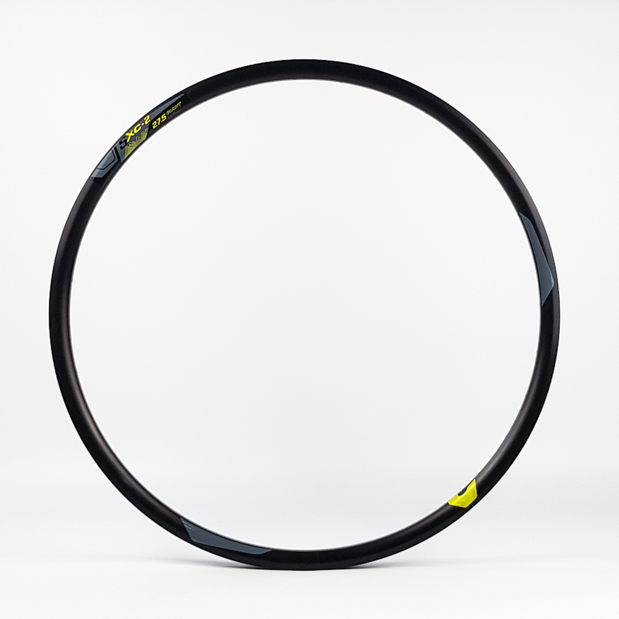 27,5" Giant S-XC Felge Disc 28 Loch schwarz/limette