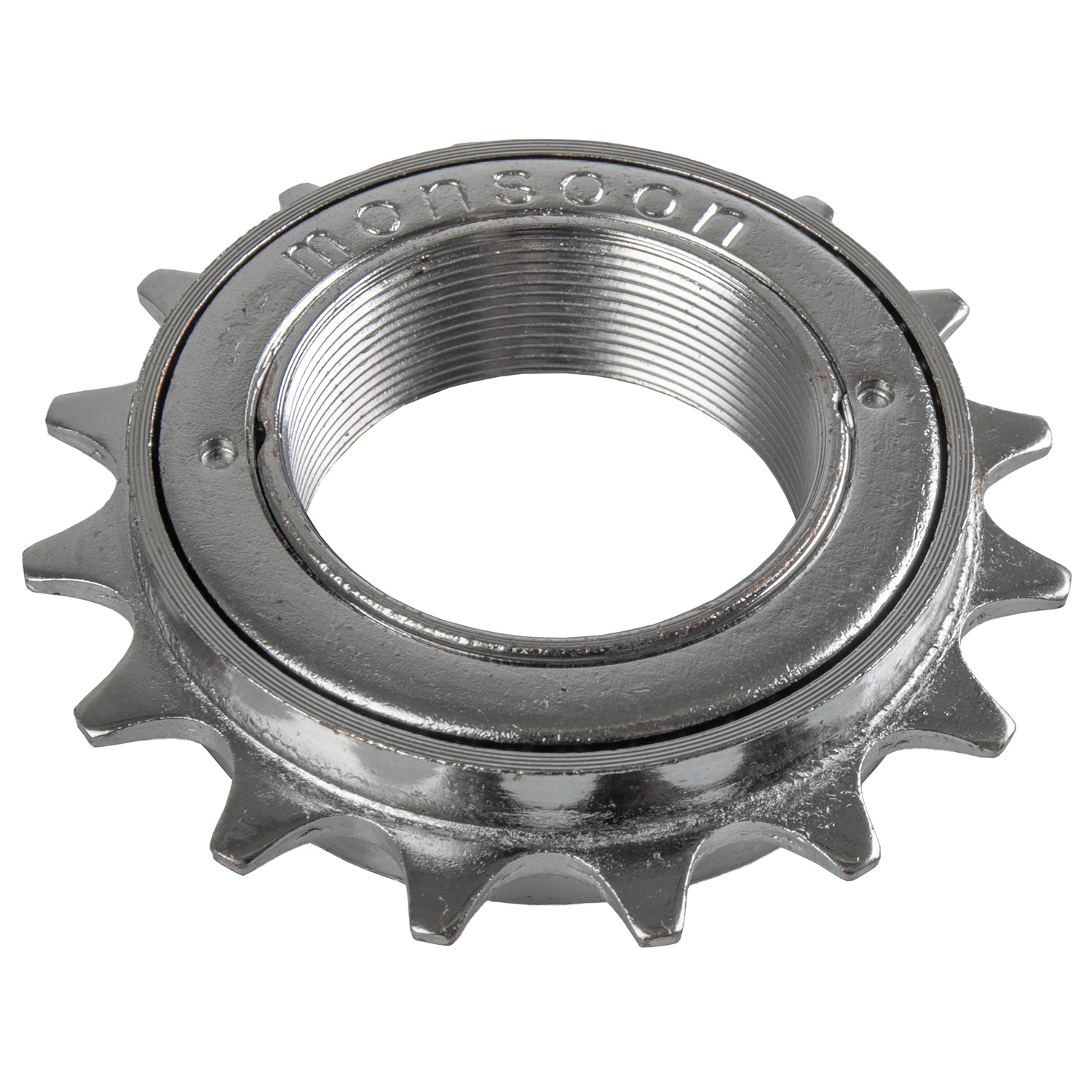 Monsoon Freilaufritzel 16 Zähne 3/32" schmal verchromt