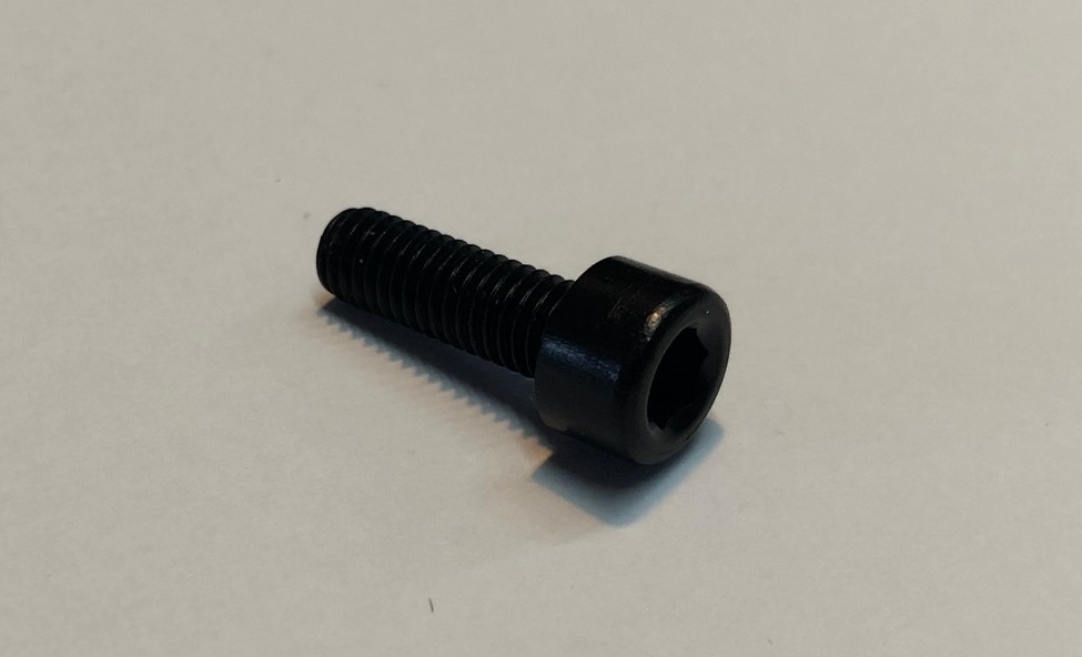 CNC Aluschraube schwarz M5x15mm