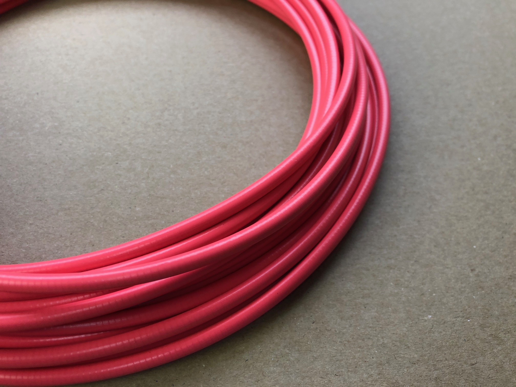 CNC Aussenhülle Bremse neon-pink