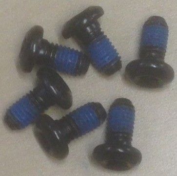 Avid Schraubenset für Bremsscheibe M5x10 (Torx 6St.)