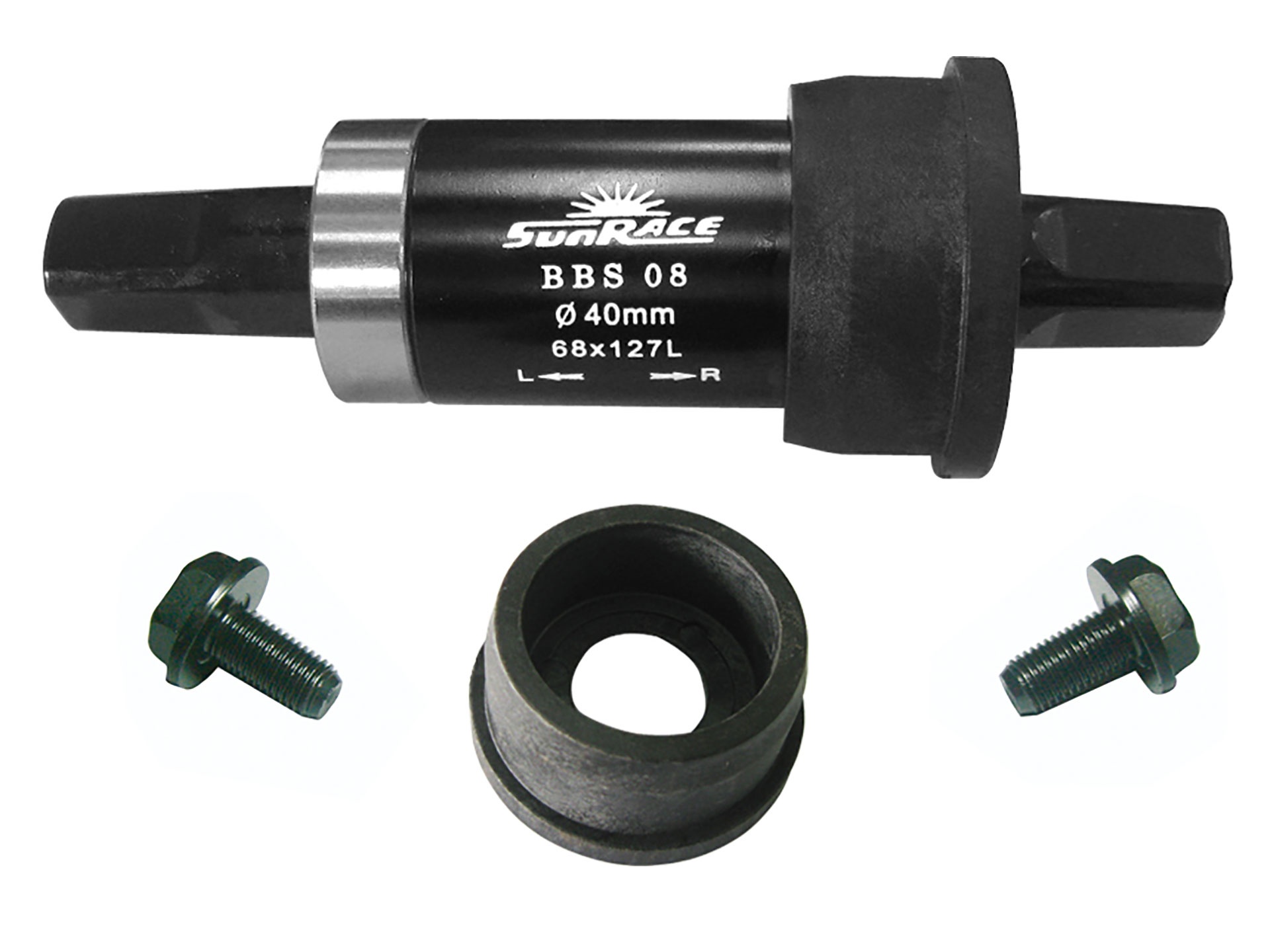 Sunrace Vierkant Innenlager BBS08 127mm Thompson 40mm