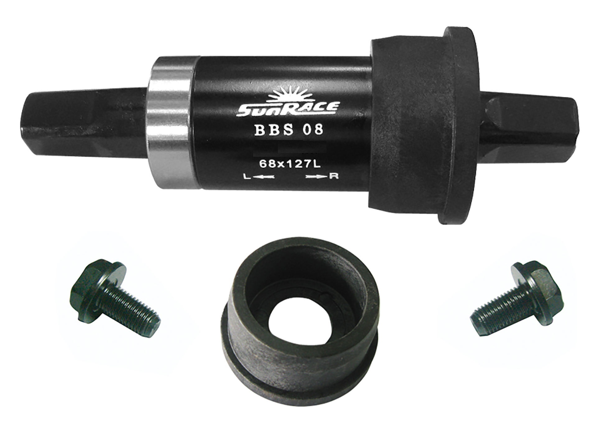 Sunrace Vierkant Innenlager BBS08 127mm Thompson 35mm