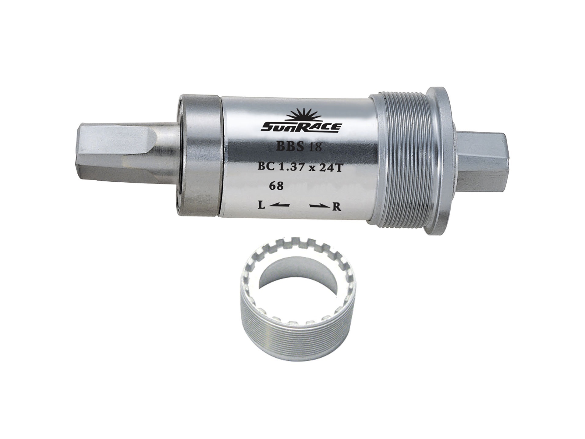 Sunrace Vierkant Innenlager BBS18 107mm ITA