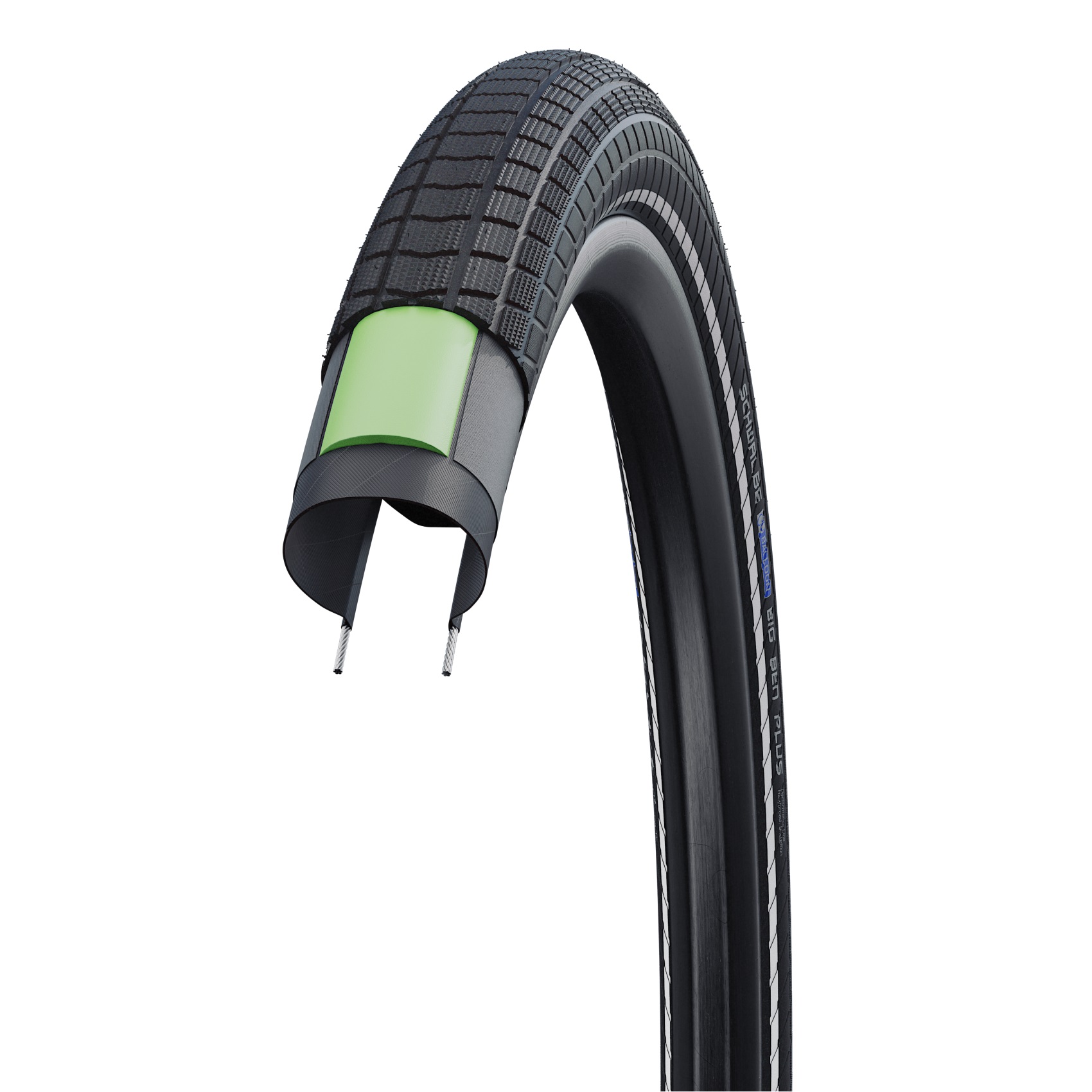 Schwalbe Big Ben Plus Reflex 20x2,15" (55-406) schwarz
