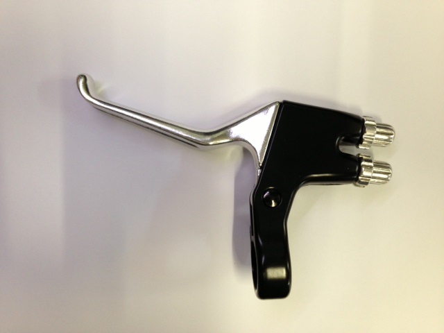 CNC 2in1 Bremshebel Double-Stop für V-Brake links
