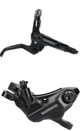 Shimano Discbrake rechts BL/BR-MT501/520 schwarz 1700mm 4-Kolben