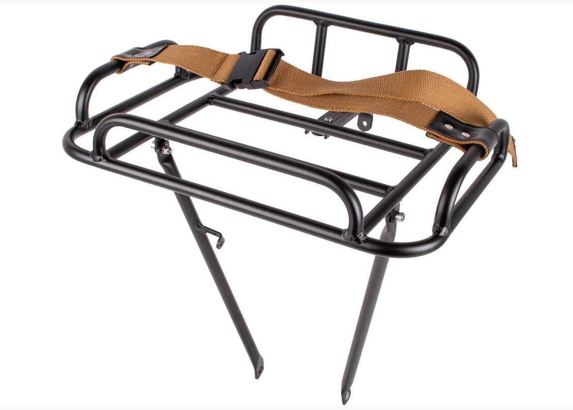 Atranvelo Cargo Extra Vorderradgepäckträger schwarz