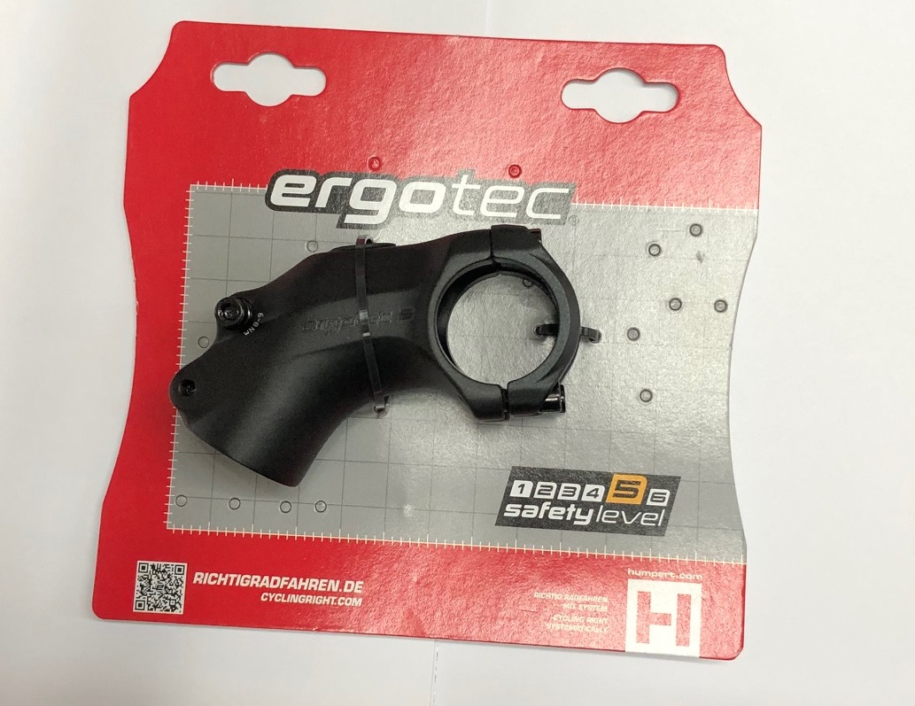 Ergotec High Charisma Vorbau 31.8/50mm 35° schwarz