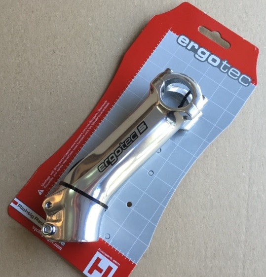 Ergotec High Charisma Vorbau 25.4/110mm 45° silber poliert