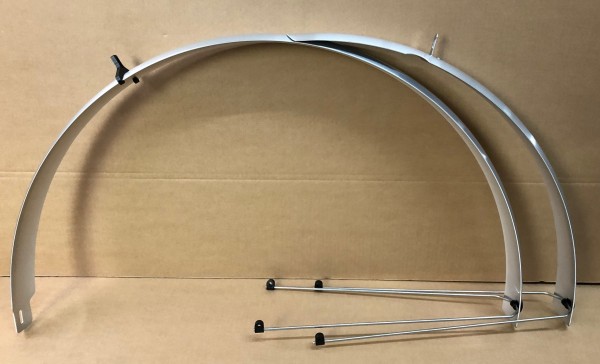 Curana C-lite Schutzbleche 28" 55mm silber