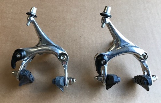 CNC Basic Rennradbremsenset silber