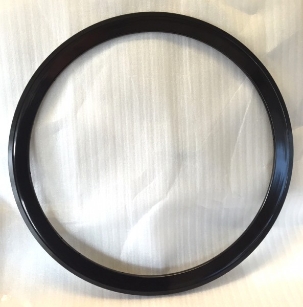 CNC HP 600 Felge 16L schwarz eloxiert