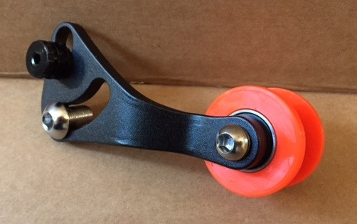 CNC Kettenspanner schwarz-orange