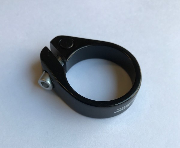 CNC Sattelklemme mit Innensechskantschraube schwarz 34,9mm