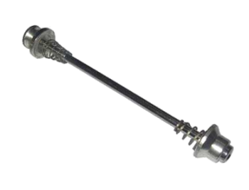 CNC Innensechskantachse für Vorderrad silber