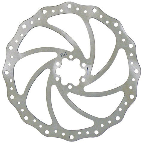 CNC Wave Bremsscheibe 203mm 6-Loch